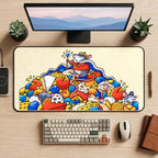 Rat King Treasure Pile desk mat — product mockup 2