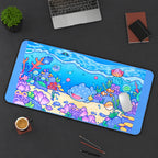 Tiny Ocean Friends desk mat — product mockup 3