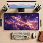 Ringed Planet Nebula desk mat — product mockup 2