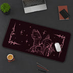 Crying Winged Angel desk mat — product mockup 3