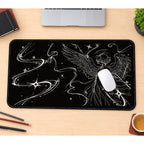 Celestial Winged Angel desk mat — product mockup 1