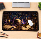 Arcane Wizard Study desk mat — product mockup 1