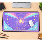 Pastel Star Tarot Sky desk mat — product mockup 1