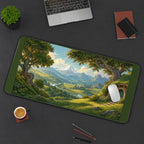 Round Door Mountain Valley desk mat — product mockup 3