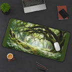 Ancient Forest Archway desk mat — product mockup 3