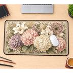 Vintage Hydrangea Bouquet desk mat — product mockup 1
