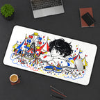 Anime Boy Circus Daydream desk mat — product mockup 3