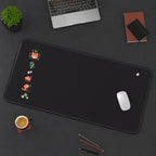 Tiny Red Panda Side Border desk mat — product mockup 3