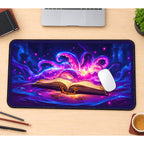 Glowing Tentacles from a Spellbook desk mat — product mockup 1