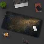 Ancient Rune Stone Circles desk mat — product mockup 3