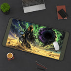 Hooded Tentacled Desert Wanderer desk mat — product mockup 3