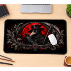 Plague Doctor and Ravens desk mat — product mockup 1