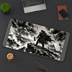Viking Above Stormy Seas desk mat — product mockup 3