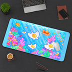 Sunny Side Up Manta Rays desk mat — product mockup 3