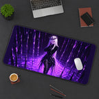 Purple Thorn Queen desk mat — product mockup 3