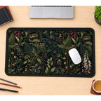 Carnivorous Plants in a Dark Garden desk mat — product mockup 1