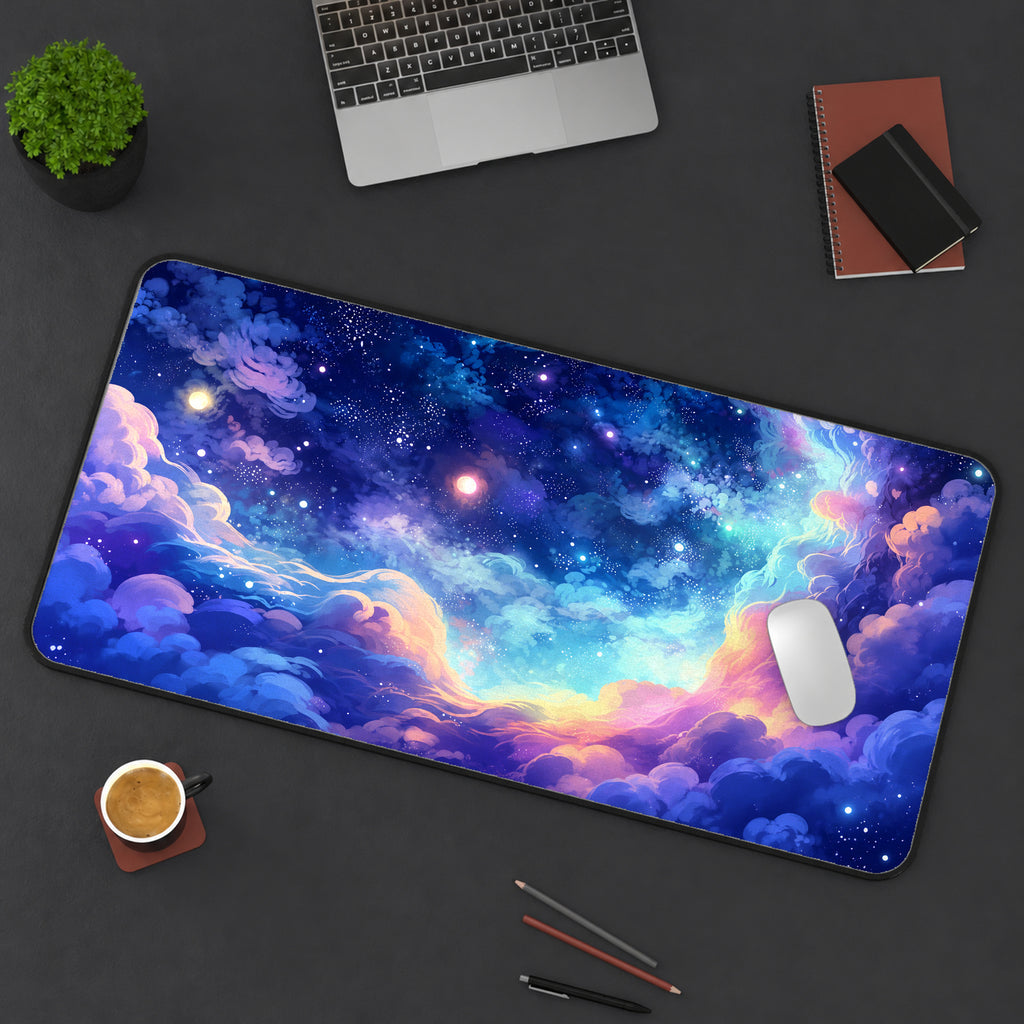 Pastel Deep Space Desk Mat — product mockup 3