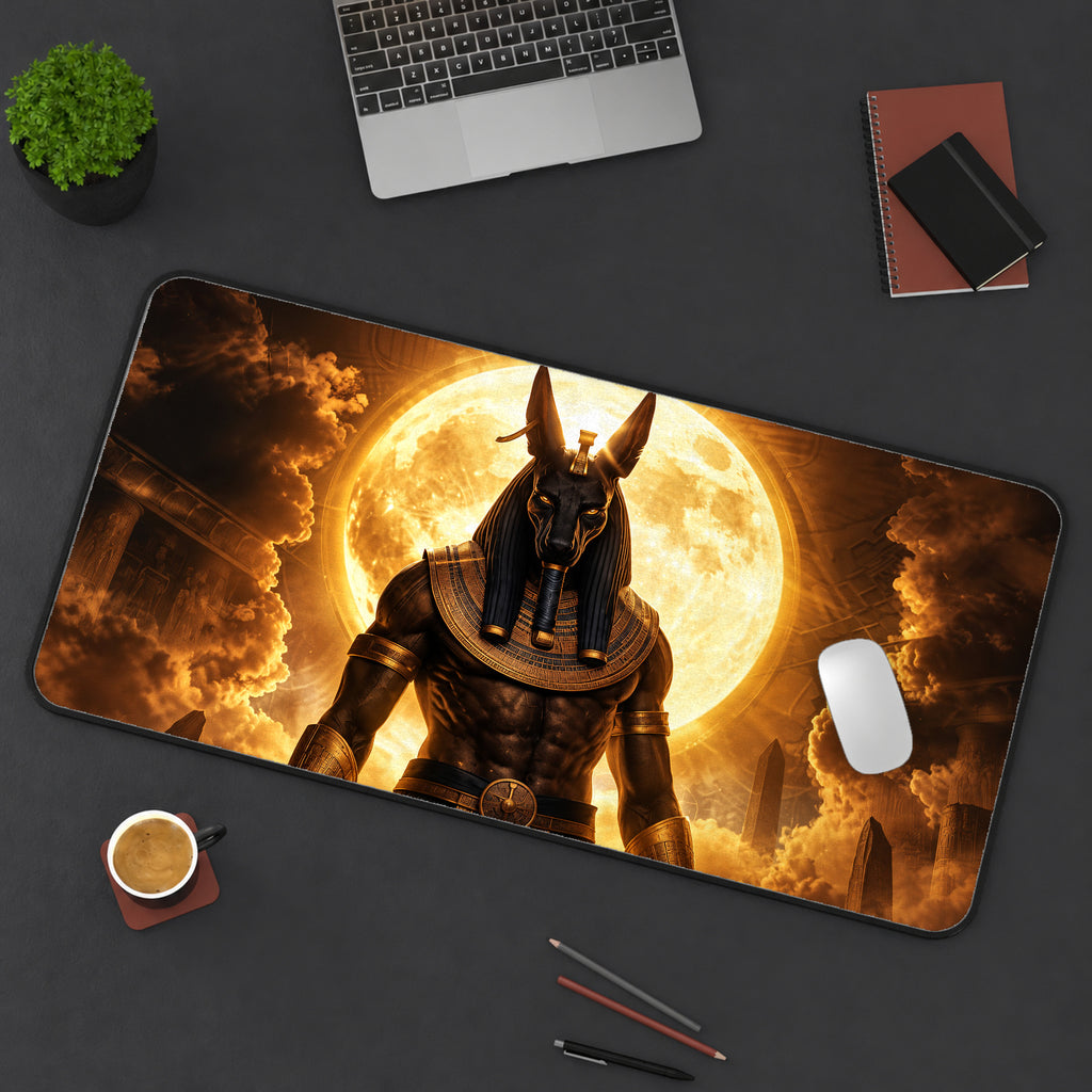 Ancient Egyptian Guardian Desk Mat — product mockup 3