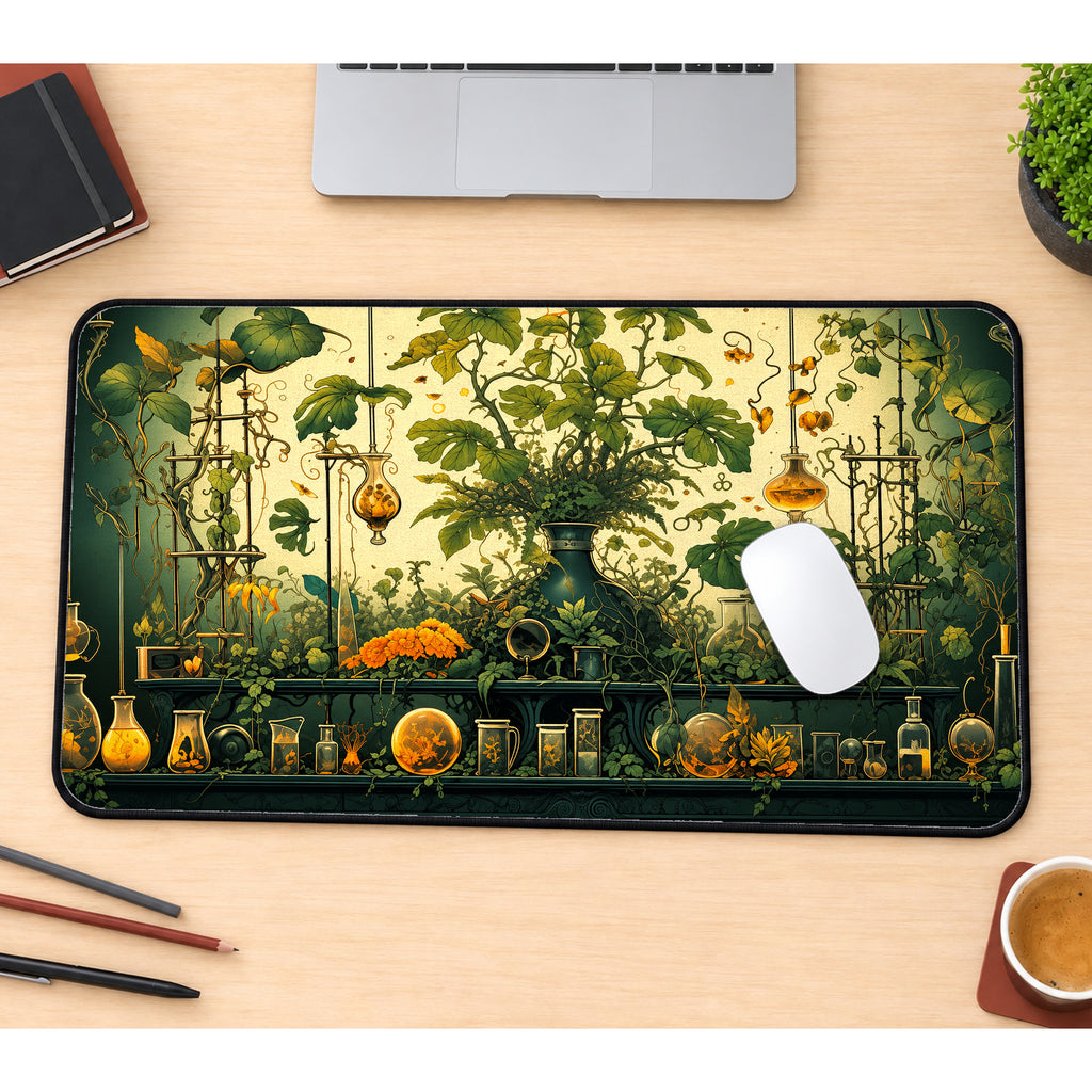 Botanical Potions Studio Desk Mat — product mockup 1
